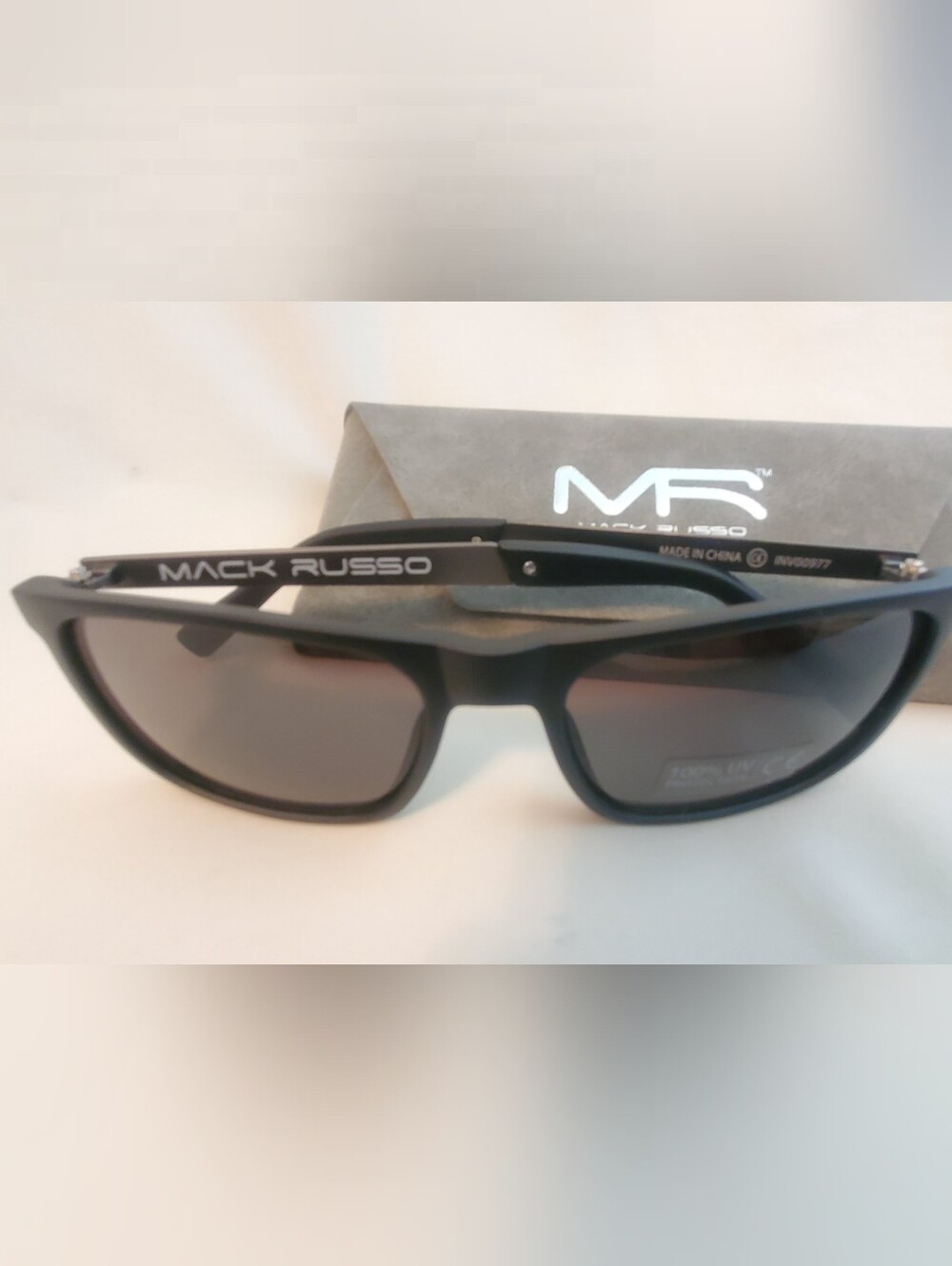 Men's Black Sunglasses - Polarized Lens